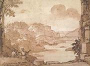 Claude Lorrain View of the Aventine in Rome (mk17) china oil painting artist